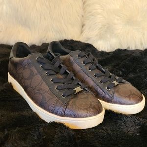 Coach Signature Logo Sneakers